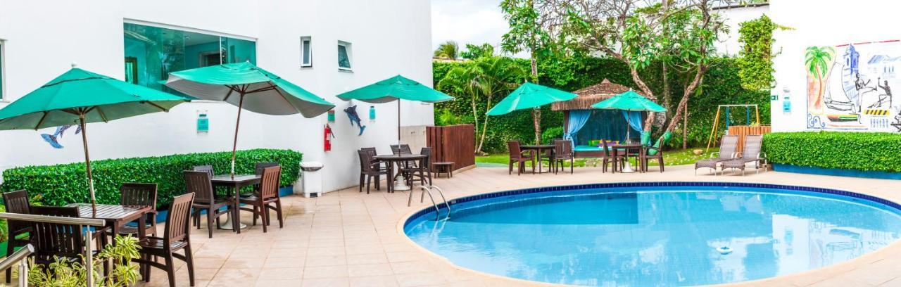 Farol de Itapuã Praia Hotel Salvador Bagian luar foto